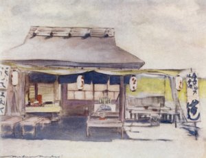 Det tomme tehus af Mortimer Ludington Menpes